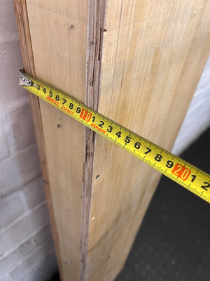 Light Wood Floating Shelf - 2ndhandwarehouse.com