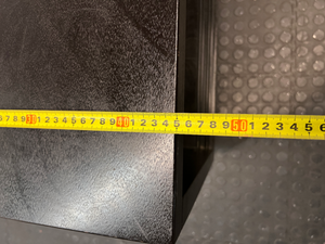 Low Profile TV Unit with Sliding Doors - Minor Scratches on Top - 2ndhandwarehouse.com