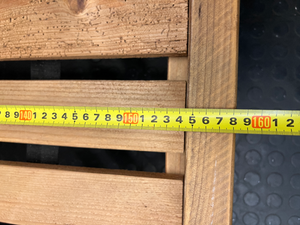 Rustic Reclaimed Pine Queen Bedframe - 2ndhandwarehouse.com