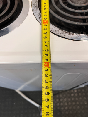 Defy Kitchenaire Six Twenty Electric Stove — One Plate Not Working and Rusted Coils - 2ndhandwarehouse.com