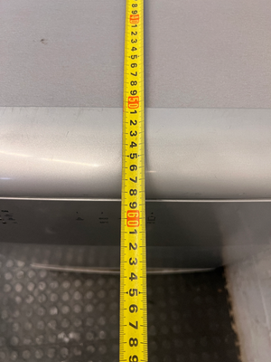 Silver Defy Freestanding Dishwasher — Working Order with Superficial Exterior D - 2ndhandwarehouse.com