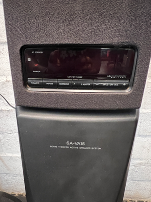 Sony Home Theater Speaker System - Well Used with Surface Dust - 2ndhandwarehouse.com