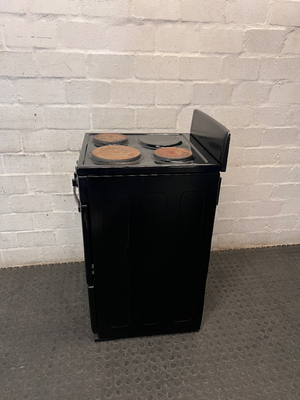 Univa 3-Plate Plug-In Electric Stove in Black — Good Working Order