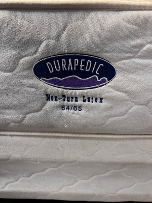 Durapedic Queen Base Set — Visible Wear and Surface Discolouration