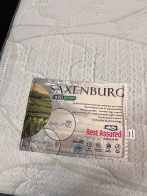 Queen Size Rest Assured Saxenburg Mattress — Well Used Condition