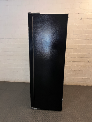 Defy Black Side-by-Side Fridge-Freezer with Dispenser — Good Working Order