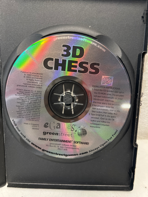 eGames 3D Chess & Arcade Master PC Double Pack - Vintage CD-ROM Set - 2ndhandwarehouse.com