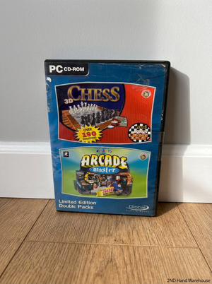eGames 3D Chess & Arcade Master PC Double Pack - Vintage CD-ROM Set - 2ndhandwarehouse.com