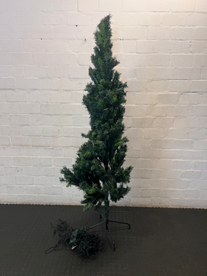 210cm Pre-Lit Pine Christmas Tree - 200 LEDs (Untested) - 2ndhandwarehouse.com
