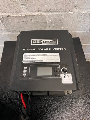 Gentech Hy-Brid Solar Inverter — Good Working Order - 2ndhandwarehouse.com