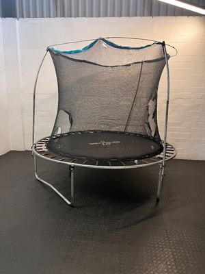 Bounce King 2m Round Trampoline with Safety Net — Safety Net Totally Damaged - 2ndhandwarehouse.com