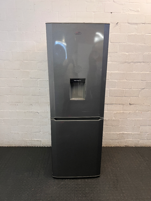 Defy Silver Fridge Freezer with Water Dispenser — Good Working Order