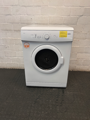 Defy White Front-Load Tumble Dryer — Good Working Order
