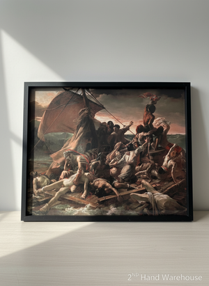 Dramatic "Raft of the Medusa" Framed Art Print - 2ndhandwarehouse.com