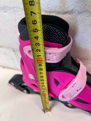 Pink Roller Blades Starter Set with Helmet & Pads - Good Condition - 2ndhandwarehouse.com