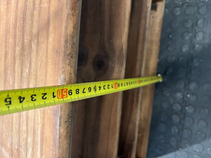 Rustic Mini Bookshelf & Storage Unit - Fair Condition - Significant Wear - 2ndhandwarehouse.com