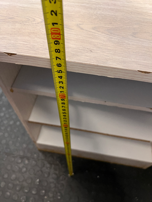 Light Oak-Look Storage Unit - Visible Edge Wear - 2ndhandwarehouse.com