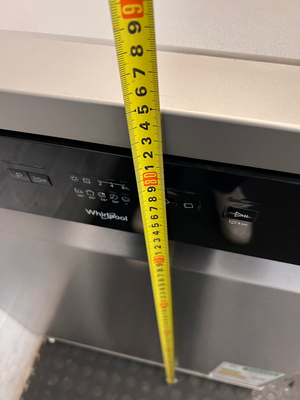 Whirlpool 13-Place Dishwasher in Silver Stainless Steel - 2ndhandwarehouse.com