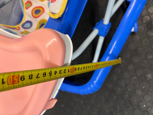 Coloured Plastic Baby Walker with Activity Tray — Good Working Order
