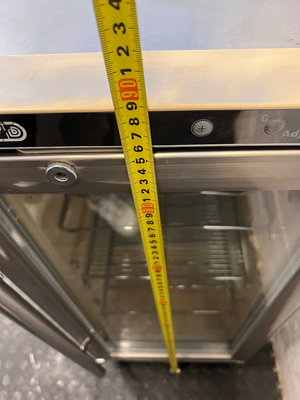 Defy Silver Glass Door Beverage Cooler — Not Powering On; Dirty Interior