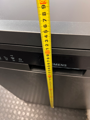 Siemens Silver Freestanding Dishwasher — Good Working Order