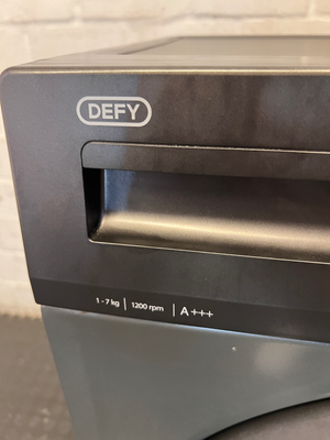 Defy 7kg Front Loader Washing Machine (Grey) - 1200rpm - 2ndhandwarehouse.com