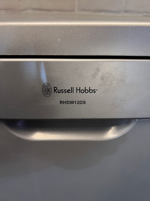 Russell Hobbs 12-Place Dishwasher - Exterior Scuffs, Working 100% - 2ndhandwarehouse.com