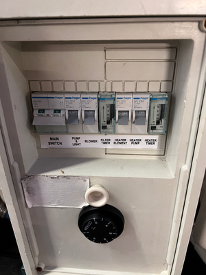 Hexagonal White Jacuzzi with Cover - Untested, As-Is - 2ndhandwarehouse.com