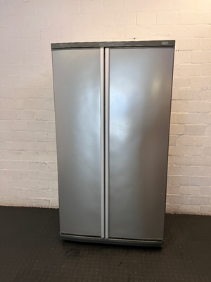 Silver Defy Double Door Fridge - Failed Testing / Needs Review - 2ndhandwarehouse.com