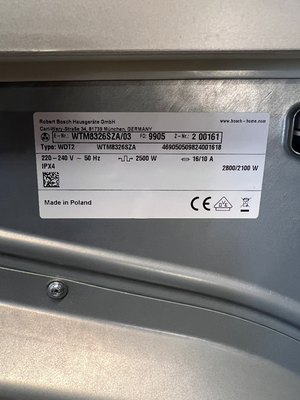 Bosch Serie 4 8kg Tumble Dryer - Silver Metal - 2ndhandwarehouse.com