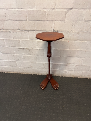 Carved Wooden Figurative Side Table - 2ndhandwarehouse.com