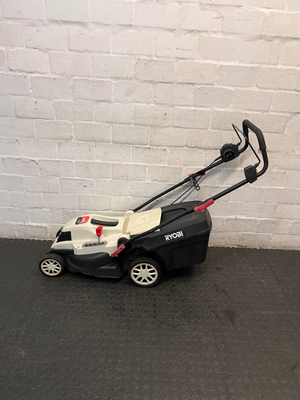 Ryobi Electric Lawn Mower with Grass Catcher — Good Working Order; Fair Used Condition