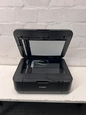 Canon PIXMA MX474 All-In-One Inkjet Printer — Operational With Depleted Ink Cartridges