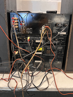 Technics Component Sound System with Four Speakers — Clean and Tested - 2ndhandwarehouse.com