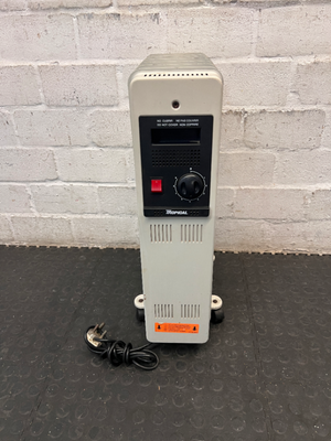 Tropical White Oil-Filled Heater with Castors — Good Working Order