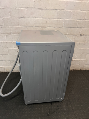 LG 7kg Front Loader Washing Machine in Grey — Good Working Order with Surface Scuffs - 2ndhandwarehouse.com