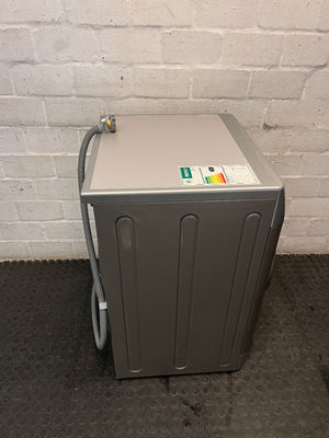 Whirlpool Silver Front Loader Washing Machine — Good Working Order