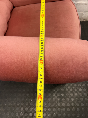 Vintage Victorian Style Tufted Lounge Chairs - Pair - 2ndhandwarehouse.com