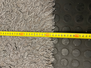 Charcoal Grey Shaggy Living Room Rug (230cm x 160cm) - 2ndhandwarehouse.com