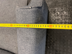 Lazy Boy Grey Fabric Recliner Armchair - Well Used - 2ndhandwarehouse.com