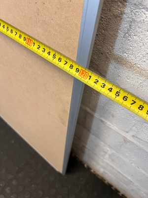 Medium Wall-Mount Whiteboard (120x90) - Needs Repair/Upkeep - 2ndhandwarehouse.com