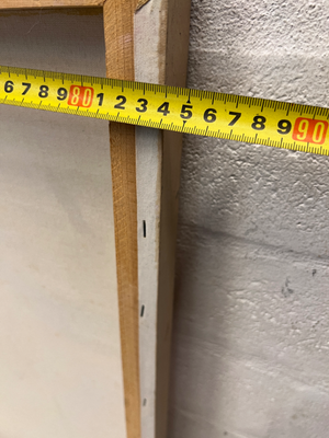 Floral Canvas Painting - White Poppies Bloom (84cm x 64cm) - 2ndhandwarehouse.com