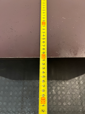 Decorfurn Dark Brown Storage Cabinet - Loose Backboard - 2ndhandwarehouse.com