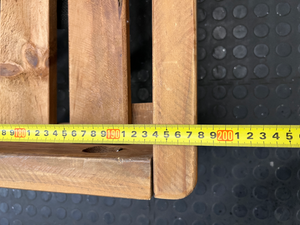 Rustic Reclaimed Pine Queen Bedframe - 2ndhandwarehouse.com