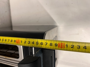 Black Bosch 2-Slice Toaster - Smudge Marks on Finish - 2ndhandwarehouse.com