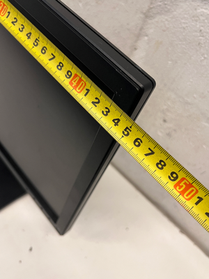 Black Dell Computer Monitor on Pedestal Stand — Good Working O - 2ndhandwarehouse.com