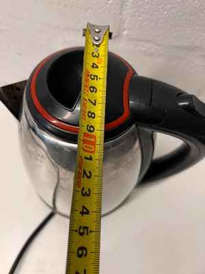 Stainless Steel Cordless Electric Kettle — Good Working Order - 2ndhandwarehouse.com