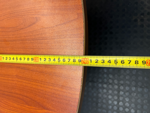Oval Wood-Tone Boardroom Table — Good Working Order