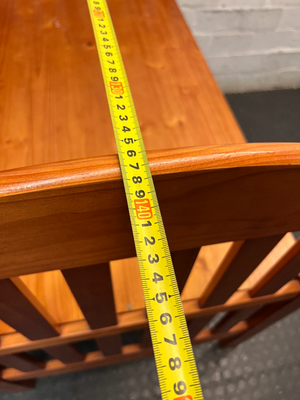 Upcycled Wooden Standing Desk — Used Condition with Visible Wear