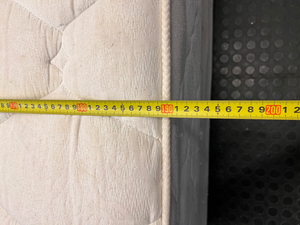 Durapedic Queen Base Set — Visible Wear and Surface Discolouration